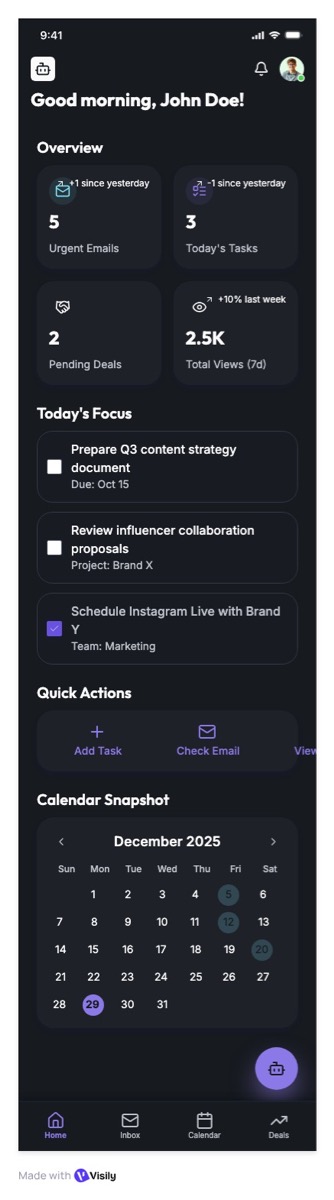 App Design — Concept